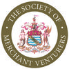 Merchant venturers logo white on gold 72dpi
